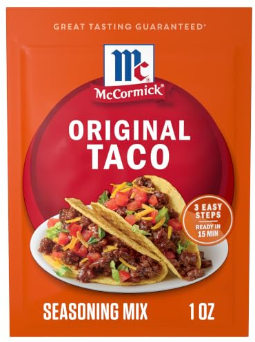 McCormick Mezcla original de condimentos para tacos de 28 g