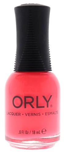 ORLY Blazing Sunset | 18 ml | Nagellack | Farbton Orange/Pink | Cremiges Finish | Farbintensiv | Schöne Nägel | Maniküre