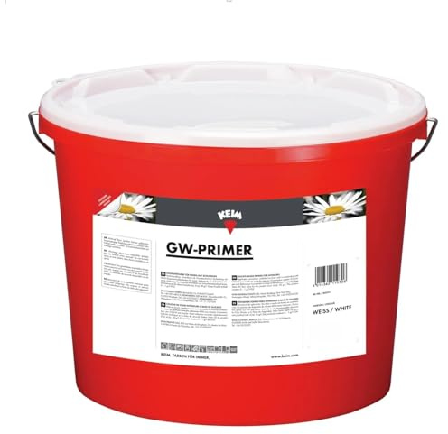 KEIM GRUNDIERWEISS - 15 Liter - WEISS - AUF FÜR INNEN