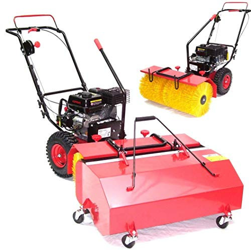 55736 Elektro Start 3in1 Kehrmaschine 800mm Motorbesen 80cm + Auffangbox