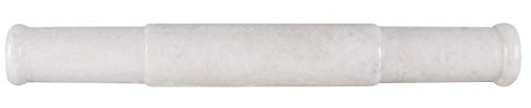 Green Rajasthan Marble Roti Roller Belan Rolling Pin Chapati Roller (White) by Indian Collectible