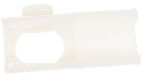 Parliky Flute Learning Mouthpiece for Beginners Abs Material Smooth Surface Safe to Use White Flute Accessory and Practice