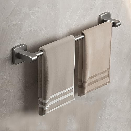 Lkw Ogechi Portasciugamani Autoadesivi Impermeabili, Porta Asciugamani Lungo 40 CM, Portasciugamani a Prova di Umidità, Porta Asciugamani Senza Foratura a Parete in Acciaio Inox per Bagno