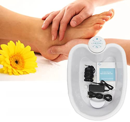 GNbow Ionic Detox Foot Bath Machine, Negative Ion Detox Foot Massage Bath Machine Cell Cleanse, Foot Detox Spa Ion Cleanse Chi Machine for Home Use Beauty Club Salon