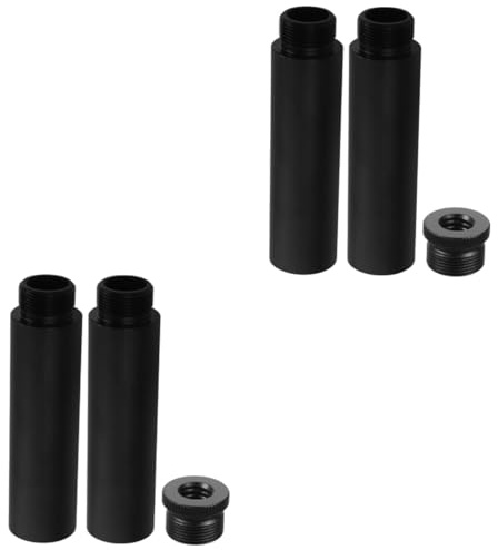 DOITOOL 2sätze Mikrofonständer Erweiterungsset Mit Aluminium-verlängerungsrohr Für Live- Und Aufnahmen Adapter Für Podcasting Und Recording