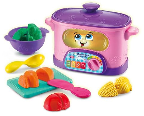 Leapfrog Choppin' Fun Learning Pot Pink, English