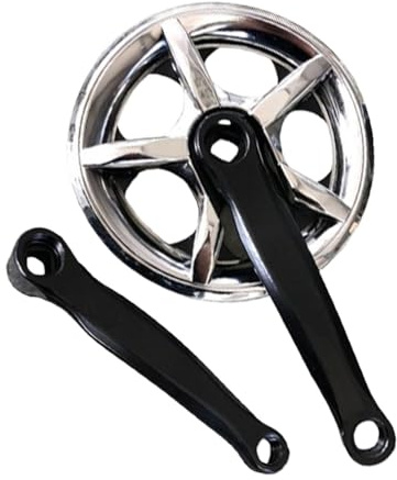 LOVIVER Kurbelgarnitur für Mountainbikes, 36 Zähne, Kettenblatt, Kurbelersatz, leichte 152 mm -Kurbelgarnitur für Fahrradzubehör