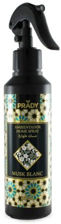 Prady - Ambientador Home Spray Árabe Musk Blanc Tahara - 220 ml - Fragancia Fresca y Refinada