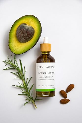 Olio per la crescita dei capelli di Argan e Rosmarino