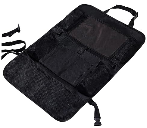 Mobestech Organizer Aufbewahrungsbeutel für Auto Rückenlehne Stoff Oxford aus mit Multifunktionaler Mehreren Taschen Praktischer für Reise und Kinderutensilien im