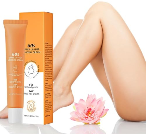 Crema Depilatoria Facial, 1.71 Oz Depilación Labio S-uperior, Crema Depilatoria S-uave Y Eficaz, Fórmula Extra S-uave Para El Rostro, Crema De Afeitar Para Mujeres, Depiladora De Mentón Para Todo Tipo