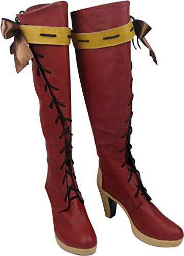 kaishcos PTKaish Cosplay bottes botte chaussures chaussure compatible with Violet Evergarden Violet Evergarden