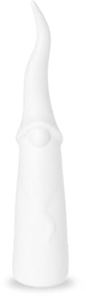 Storefactory Santa Erik Weihnachtsmann Keramik Höhe 24 cm weiß