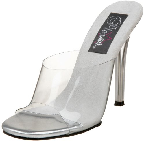 Pleaser - Gala01/C/M, Sandali da Donna, (Transparent (Clear)), 40