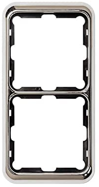 Simon 75620-63 placa de pared y cubierta de interruptor Cromo