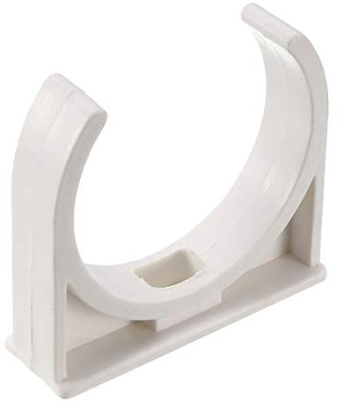sourcing map 20 Stück PVC Wasserrohr 50 mm Klemmen Clips, passend für 50 mm/1,97 Zoll Außendurchmesser