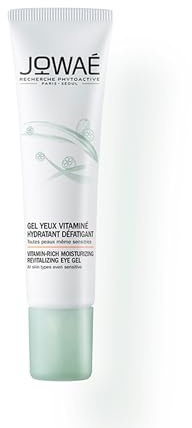 Jowaé - Gel Yeux Vitaminé Hydratant Défatigant au Kumquat 15ml - Soin yeux - Toutes peaux - Peaux sensibles - 97% d'ingrédients d'origine naturelle - Hydrate - Réveille le regard