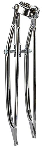 American Style Chrome 1 1/8” Springer 26” Bike Fork To Suit Cruiser Lowrider Cool Dragster Trendy Chopper