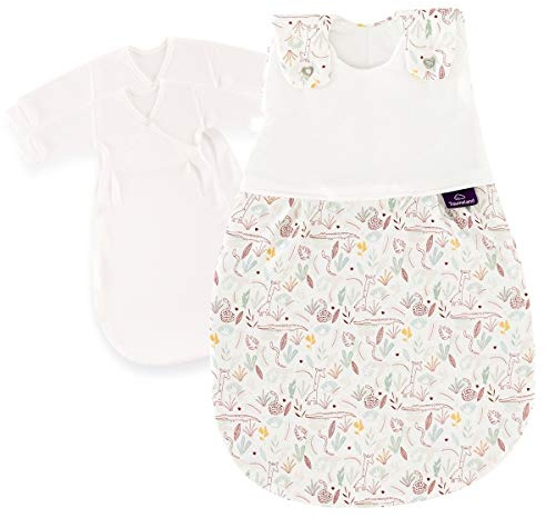Träumeland LIEBMICH Babyschlafsack 3 teiliges Set Dschungel Größe 56/62