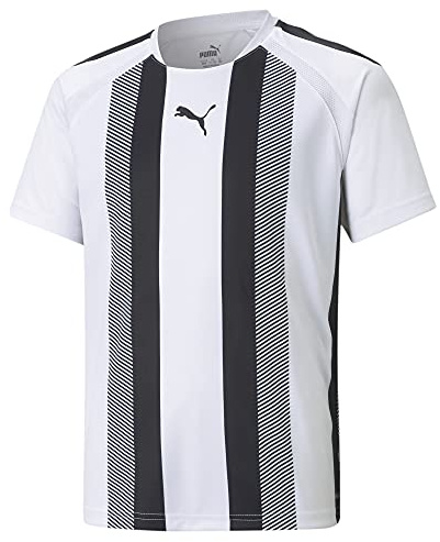 PUMA unisex - barn Teamliga Randig Tröja Jr Skjorta