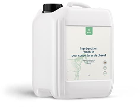 Eco:fy Couverture pour chevaux Wash-In Einwash - Imperméabilisant - Respire et protège contre l'humidité et la saleté