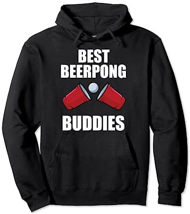 Best Beerpong Buddies Freunde Trikot Party Bierpong Champion Pullover Hoodie