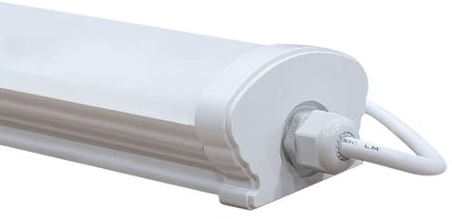 Europalamp - Réglette LED Étanches 120 cm - 36W - 3210LM - Blanc | Intérieur et Extérieur : Garages, Caves, Piscines, Parkings, Halls Industriels (6000k - Blanc froid, 1)