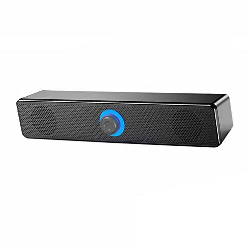 CLSSLVVBN Altavoz inalámbrico para el hogar, Accesorios universales para PC con Cable, Subwoofer de sobremesa, Altavoces para Ordenador, Equipo de reproducción de música