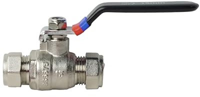 Plumb Bliss 15mm Isolation Lever Valve (1-Pack)