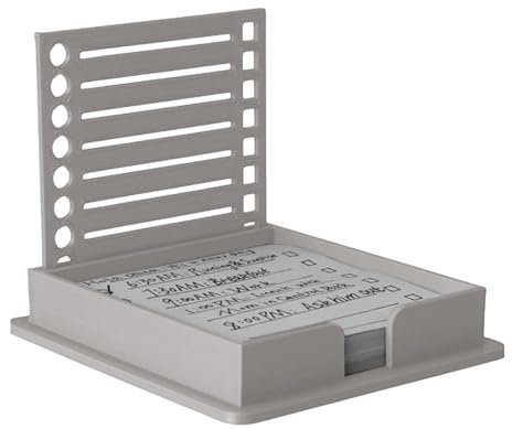 Haftnotizspender, Haftnotizen-Organizer, Desktop-Organizer, tragbarer Desktop-Notizblock, Desktop-Notizblock, Halter für Büro, m