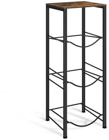 Vattenbehållare, 3 nivåer 5 gallon vattenflaskhållare med bräda, vattenkylare kanna hylla, kontorshyllor, vattendispenser förvaringshyllor, avtagbar, kannstativ för kök, kontor, vardagsrum