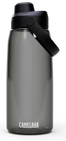 CAMELBAK THRIVE CHUG 32OZ Fahrrad Trinkflasche – auslaufsicher – weicher Trinkverschluss – ideal für unterwegs – hält auch an heißen Tagen hydratisiert – Charcoal, Größe: OS