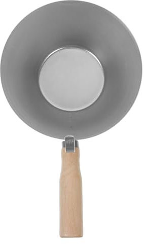 OSALADI Bac à Ciment Inoxydable Avec Manche Pour Plâtrage Et Cloisons Sèches Outil Robuste Pour Construction Et Rénovation Godet à Gratter Avec Bords Découpés