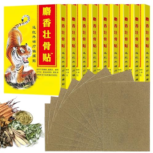 Schmerzlinderung Patch, 96 Stück Chinesische Ferninfrarot Pflaste, Schmerzlinderung Pflaster, Schmerzpflaster, Arthritis Linderung Patch, Schmerzlinderungspflaster Für Knie Muskelkater Rückenschmerzen
