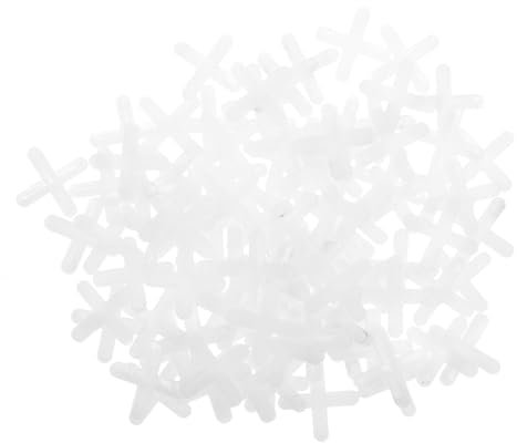 Angoily 1000pcs Tile Cross Leveler Tile Spacers for Tile Leveling System Tile Spacer Replacement for Tile and Porcelain Tile for Floor Installation