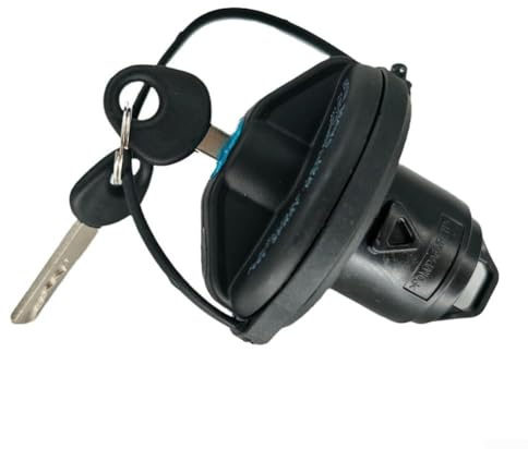 Lioaeust Couvercle de réservoir de Carburant verrouillable avec 2 clés, 71802900 Bouchon du Réservoir de Carburant pour Fiat pour Ducato, pour Boxer, pour Relay