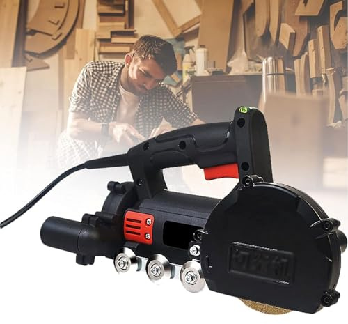 Máquina eléctrica for limpiar juntas de azulejos, limpiador de juntas de azulejos con hoja de sierra de 1,2 mm, herramienta for ranurar grietas y huecos de azulejos a 11000 r/min con recolección