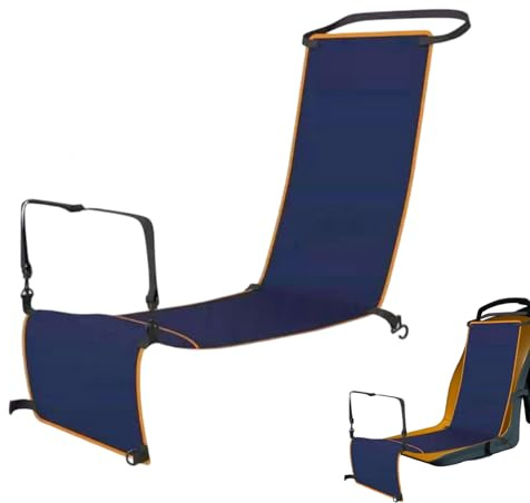 Flygplansfot hängmatta – hängmatta för flygplan för vuxna för långa resor | Avslappnande förlängningsmatta med halkfri design för bilresor, buss och