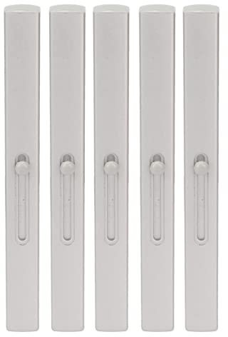 5 Pcs Brocha de Labios Retráctil, Brocha de Maquillaje de Labios con Cerdas de Nailon, Diseño Antipolvo y Portátil, Ideal para Aplicación Precisa de Color