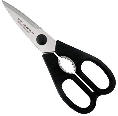 Tenartis Forbici da Cucina Smontabili Leggere in Acciaio Inox con Custodia in PVC 560 Made in Italy