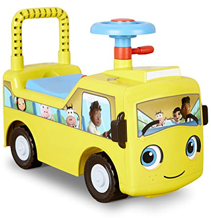 Little Baby Bum Little Tikes Wheels on the Bus Scoot - Juega y Aprende - Interactivo - Reproduce Música y Ayuda a Desarrollar la Coordinación y el Equilibrio - Version Alemand