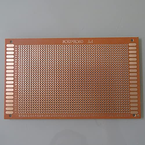 10Stk 9x15cm 150x90mm einseitig single Side Bakelite Lochraster Punktraster raster Prototype Paper PCB Platine Leiterplatte Experiment Matrix Circuit Board