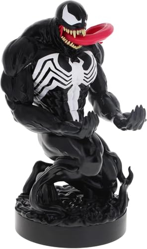 Marvel Venom Halterung für Telefon/Controller | 20,3 cm PVC-Statue für PS5- und Xbox-Controller, Desktop-Geräte-Organizer und Gaming-Zubehör für Marvel-Fans