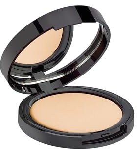 Malu Wilz Silk Touch Compact Powder Nr. 50 Honey Beige I Puder Make up I Samtweicher Puder für mattierten, zarten Teint I Zum Fixieren des Make ups