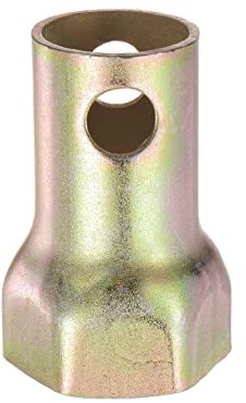 sourcing map Spindelmutter-Stecknuss, 55 mm, 6-Punkt-Radlager, Kontermutter