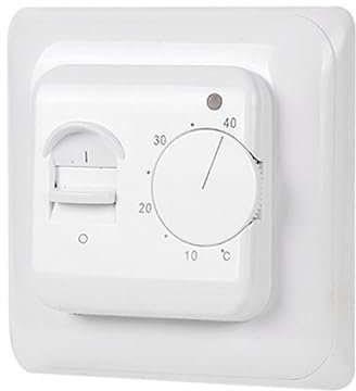 Termostatos manuales de calefacción por suelo radiante, 220V 16A Calefacción eléctrica Termostato manual Controlador de calefacción por suelo radiante eléctrico con sonda de sensor de piso