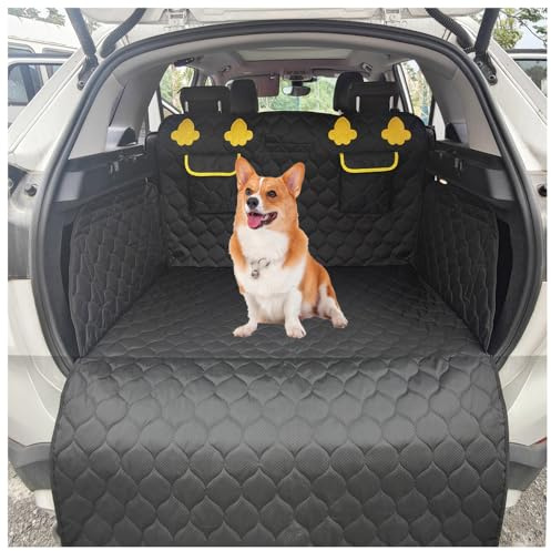 AYBEN Kofferraumschutz mit Ladekantenschutz, für FIAT 500/500C/500E/Abarth 500 2007-2022 Auto Kofferraum Hundedecke wasserdicht Kratzfest