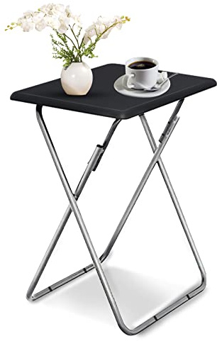 Small Folding Table, Foldable Table, TV Tray Table, Sofa Table, End Table