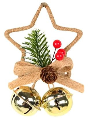 weihnachtsglocken deko 1 stücke Weihnachten Glocke Hängen Anhänger Frohe Weihnachten Baum Dekorationen Für Startseite Weihnachten Ornamente Mit Band Glocke Dekoration weihnachtsglocken