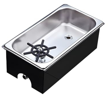 Enjuagadora de Jarras con Base, Enjuagadora de Vasos de Acero Inoxidable para Mostrador, Lavadora Automática de Alta Presión(Large)